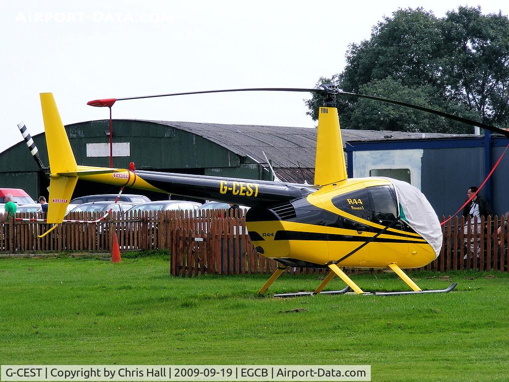G-CEST, 2004 Robinson R44 Raven C/N 1424, Barton Fly-in and Open Day