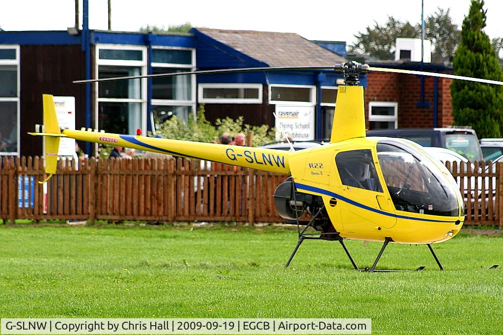 G-SLNW, 2003 Robinson R22 Beta II C/N 3524, Barton Fly-in and Open Day