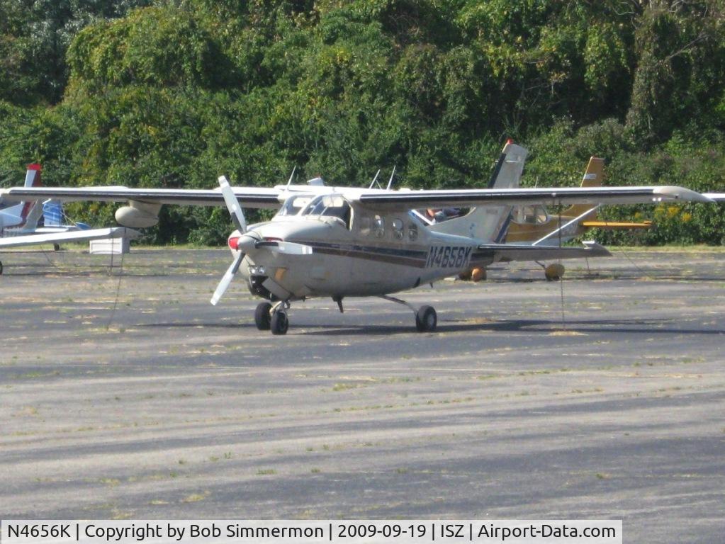 N4656K, 1979 Cessna P210N Pressurised Centurion C/N P21000251, On the ramp at Cincinnati Blue Ash