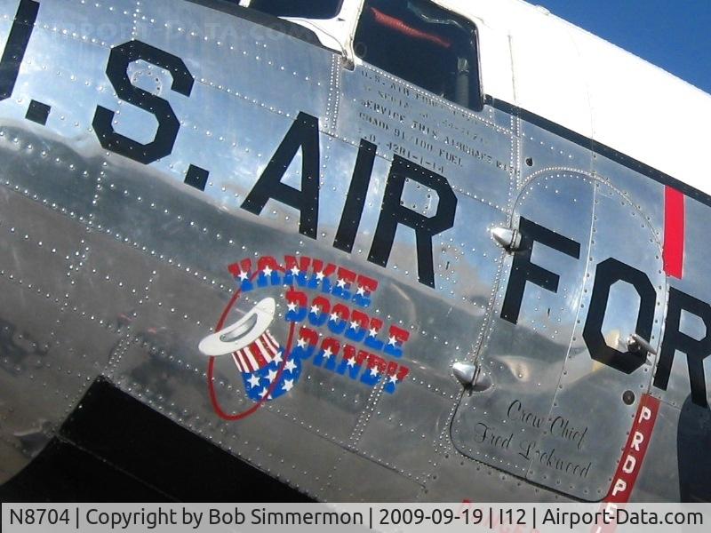 N8704, 1944 Douglas DC3C-S4C4G (TC-47B-30-DK) C/N 33048, On the ramp at Sidney, Ohio during the EAA fly-in