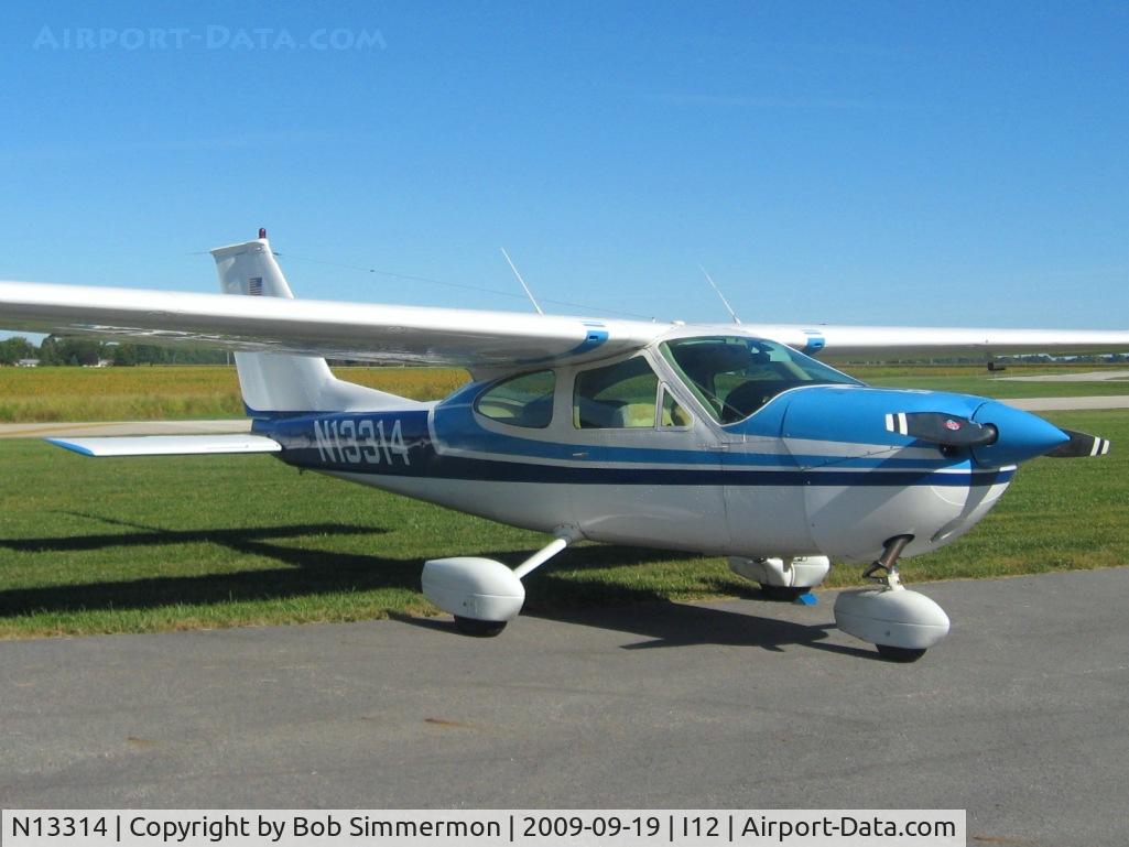 N13314, 1976 Cessna 177B Cardinal C/N 17702412, Gordon's ride at the EAA fly-in at Sidney, Ohio