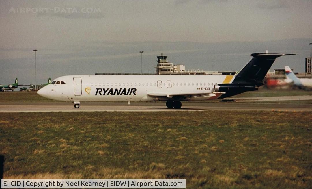 EI-CID, 1969 BAC 111-501EX One-Eleven C/N BAC.174, BAC 1-11-501EX c/n 174 Leased to RYR 1993-1994