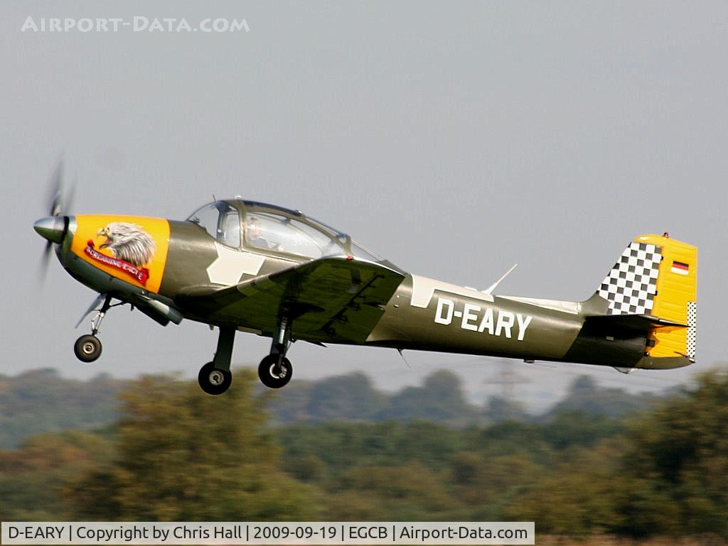 D-EARY, 1959 Piaggio P-149D C/N 057, Barton Fly-in and Open Day