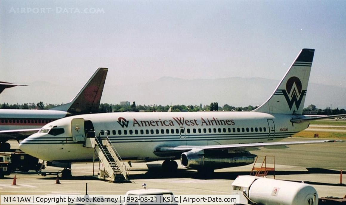 N141AW, 1980 Boeing 737-2M8 C/N 21955, B737-2M8 c/n 21955 AWE