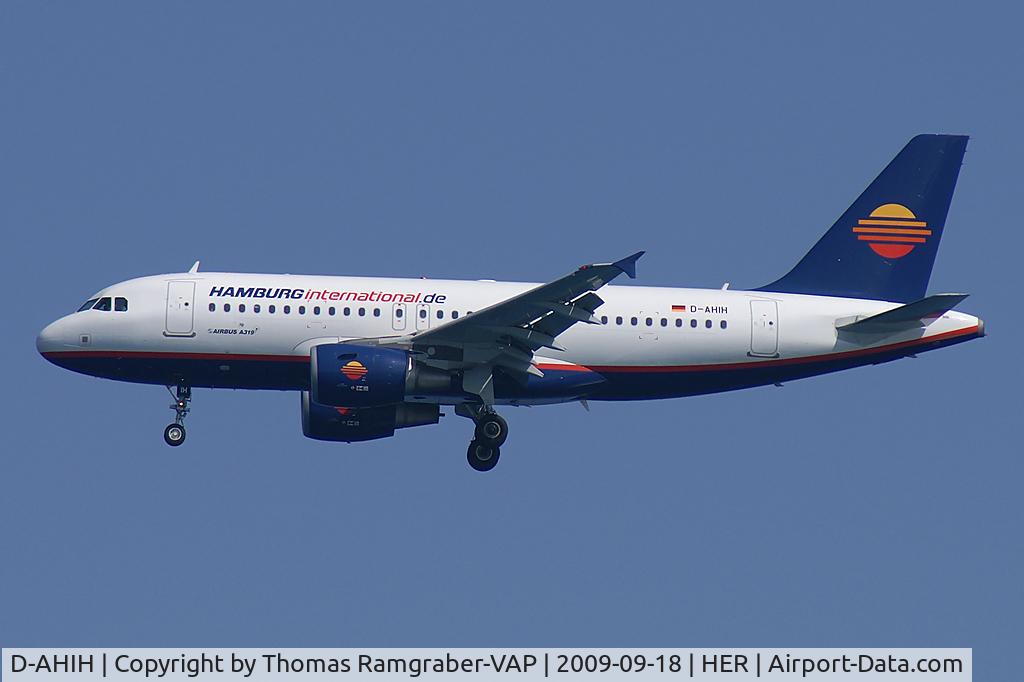 D-AHIH, 2008 Airbus A319-111 C/N 3364, Hamburg International Airbus A319