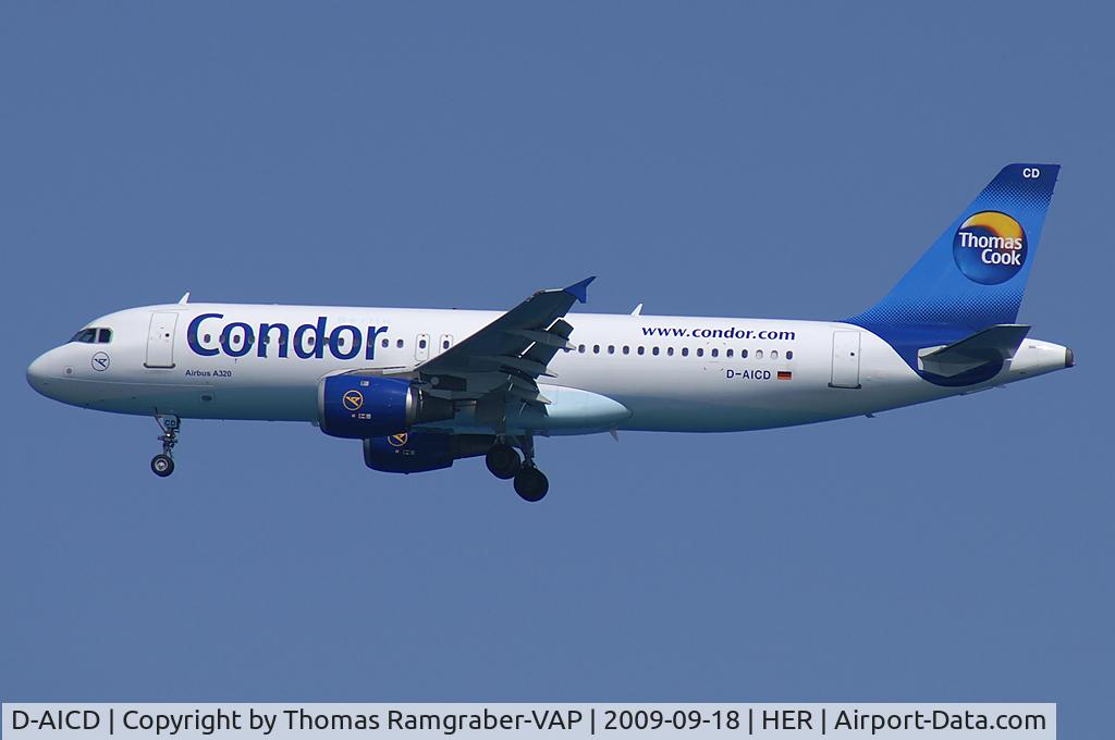 D-AICD, 1998 Airbus A320-212 C/N 0884, Condor Airbus A320