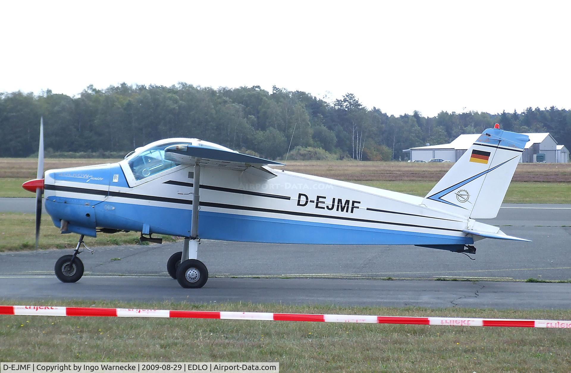 D-EJMF, 1967 Bolkow Bo-208C Junior C/N 656, Bölkow Bo 208C Junior at the 2009 OUV-Meeting at Oerlinghausen airfield