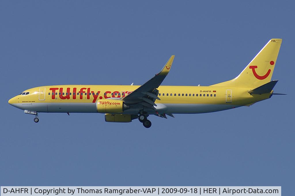 D-AHFR, 2000 Boeing 737-8K5 C/N 30593, TUIfly Boeing 737-800