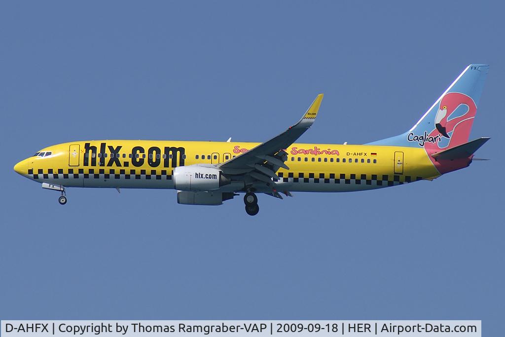 D-AHFX, 2001 Boeing 737-8K5 C/N 30416, Hapag Lloyd Express Boeing 737-800