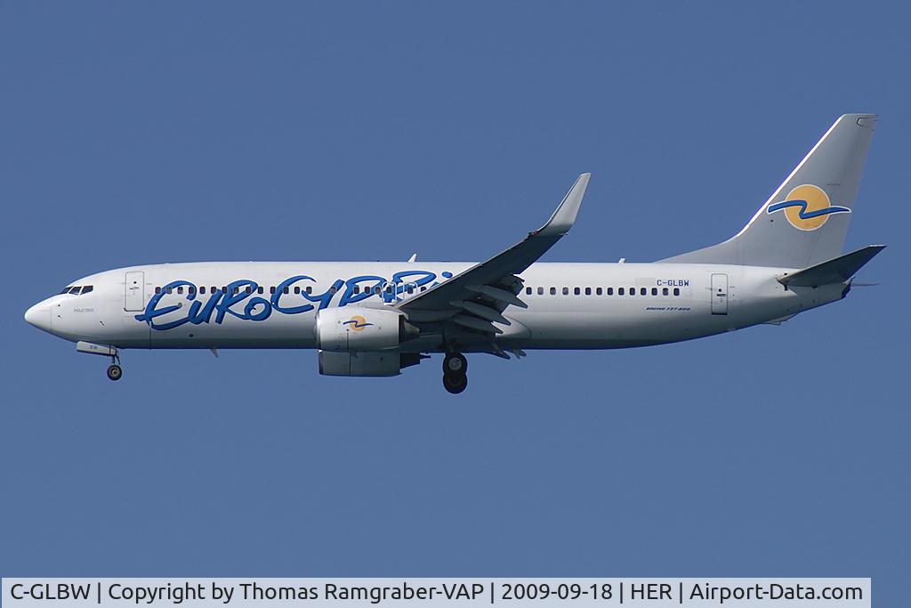 C-GLBW, 2003 Boeing 737-8Q8 C/N 30671, Eurocypria Airlines Boeing 737-800
