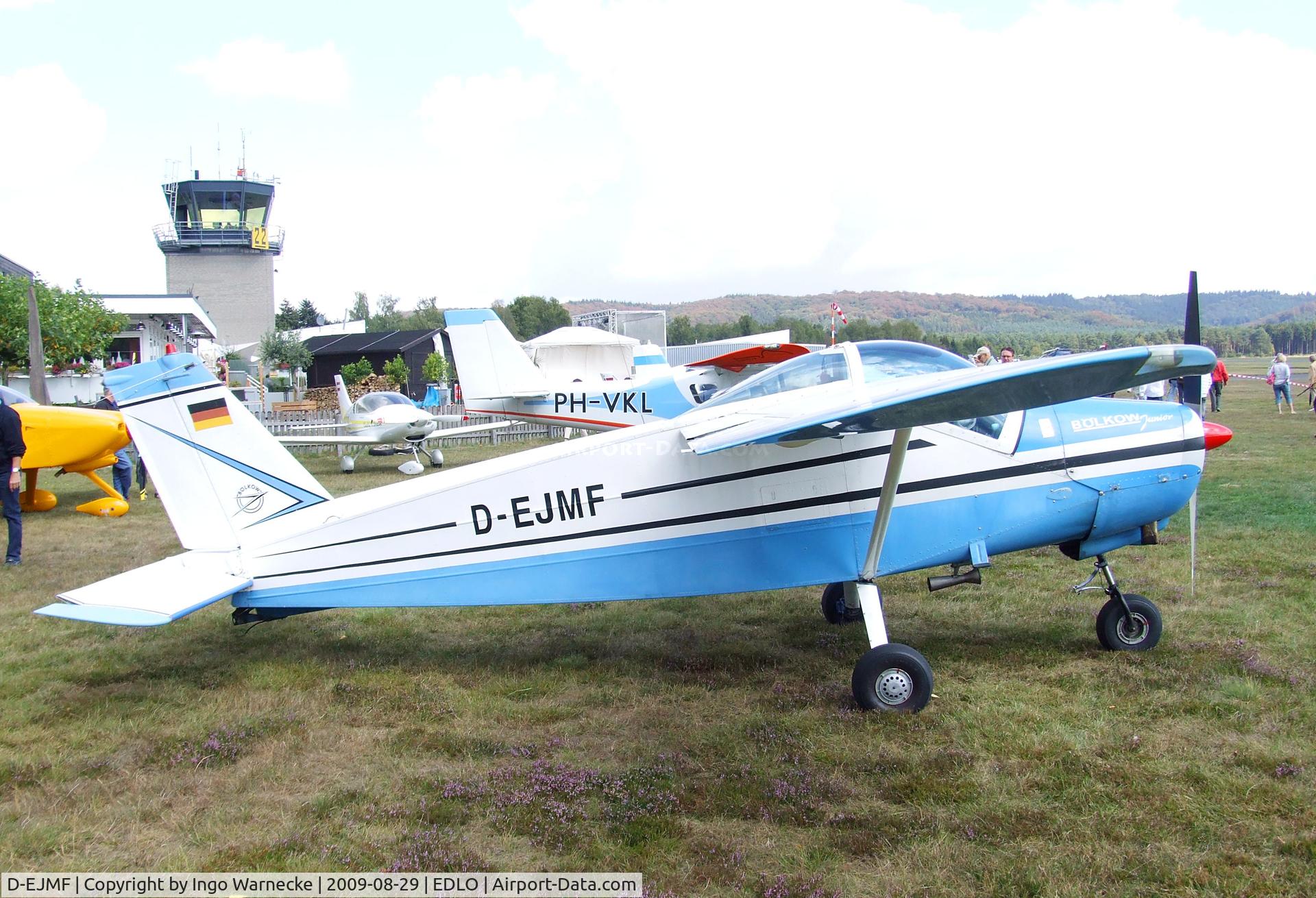 D-EJMF, 1967 Bolkow Bo-208C Junior C/N 656, Bölkow Bo 208C Junior at the 2009 OUV-Meeting at Oerlinghausen airfield