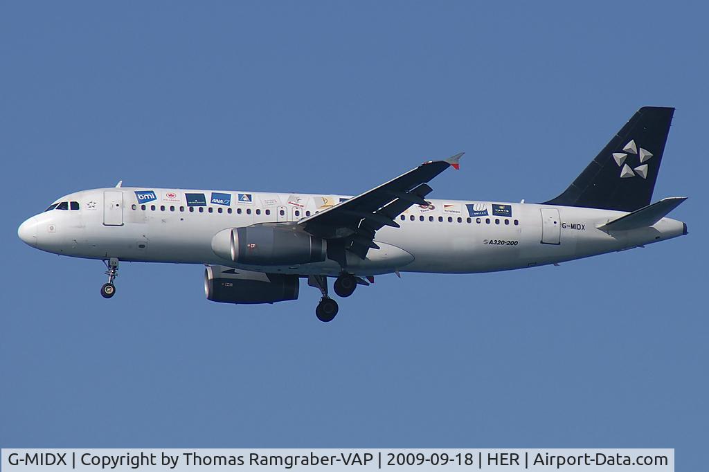 G-MIDX, 2000 Airbus A320-232 C/N 1177, BMI British Midland Airbus A320