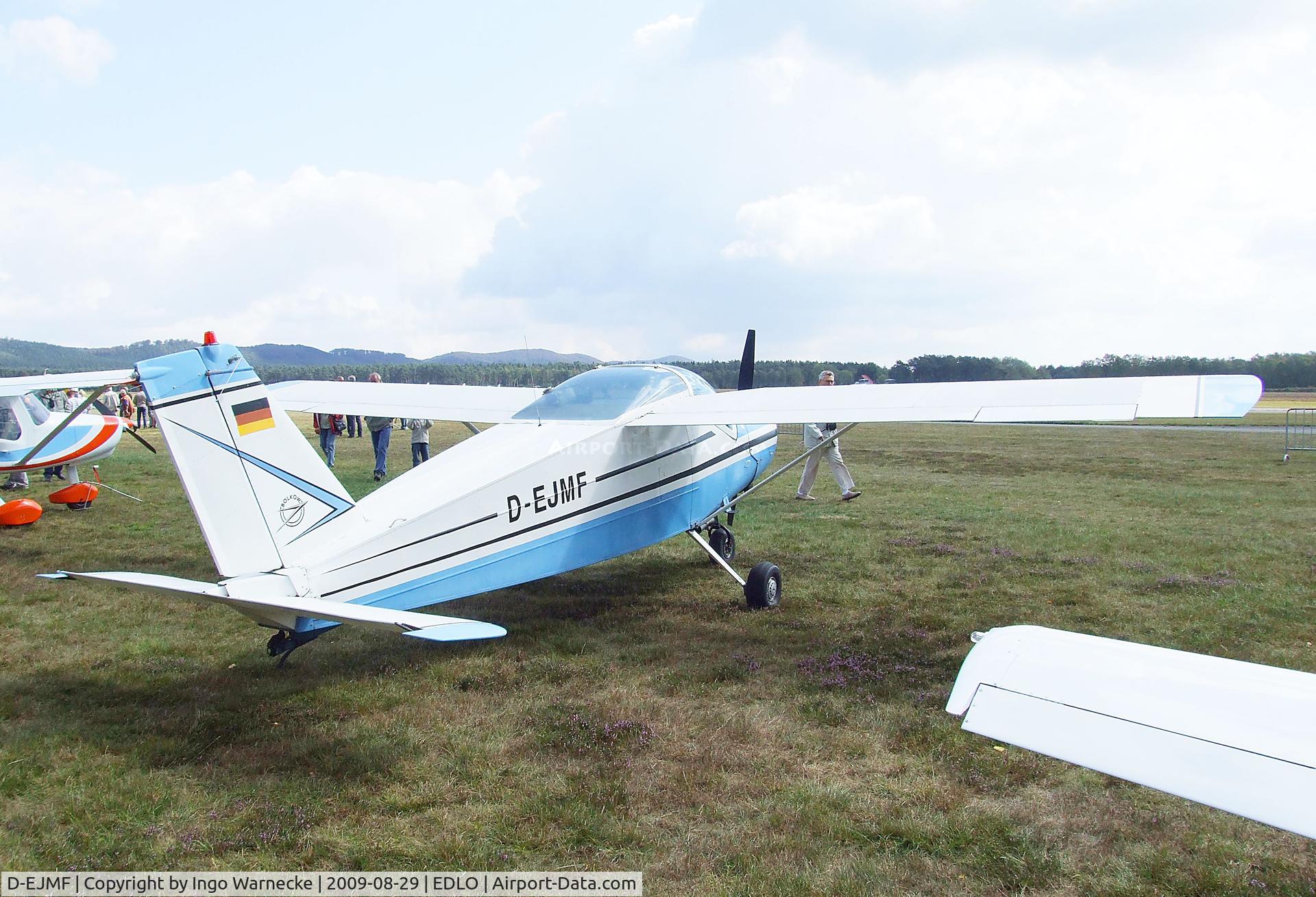 D-EJMF, 1967 Bolkow Bo-208C Junior C/N 656, Bölkow Bo 208C Junior at the 2009 OUV-Meeting at Oerlinghausen airfield