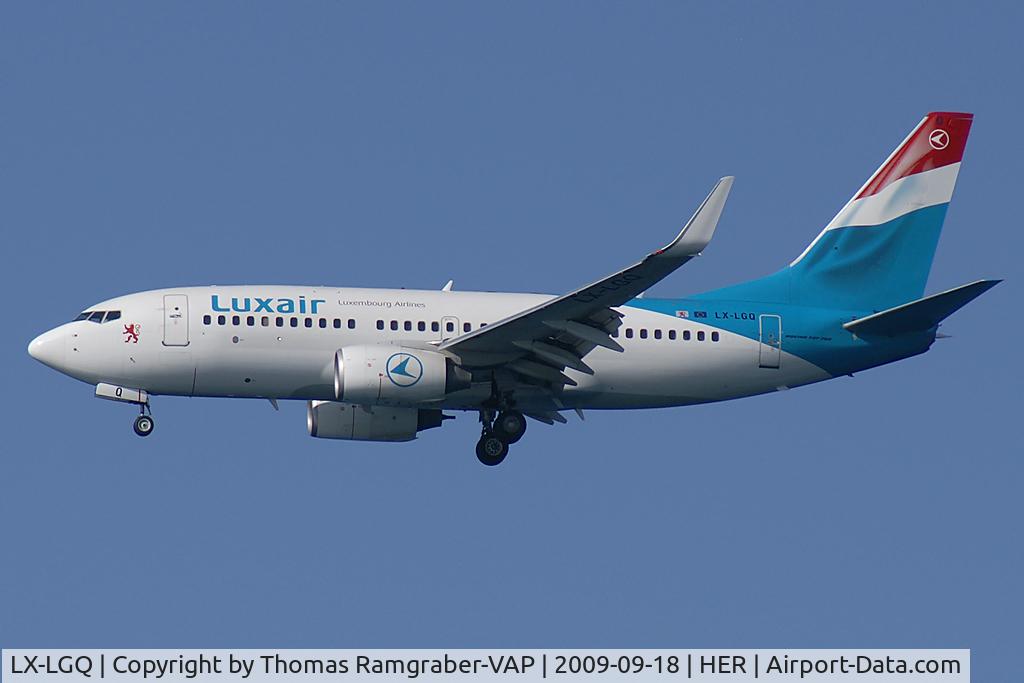 LX-LGQ, 2004 Boeing 737-7C9 C/N 33802, Luxair Boeing 737-700