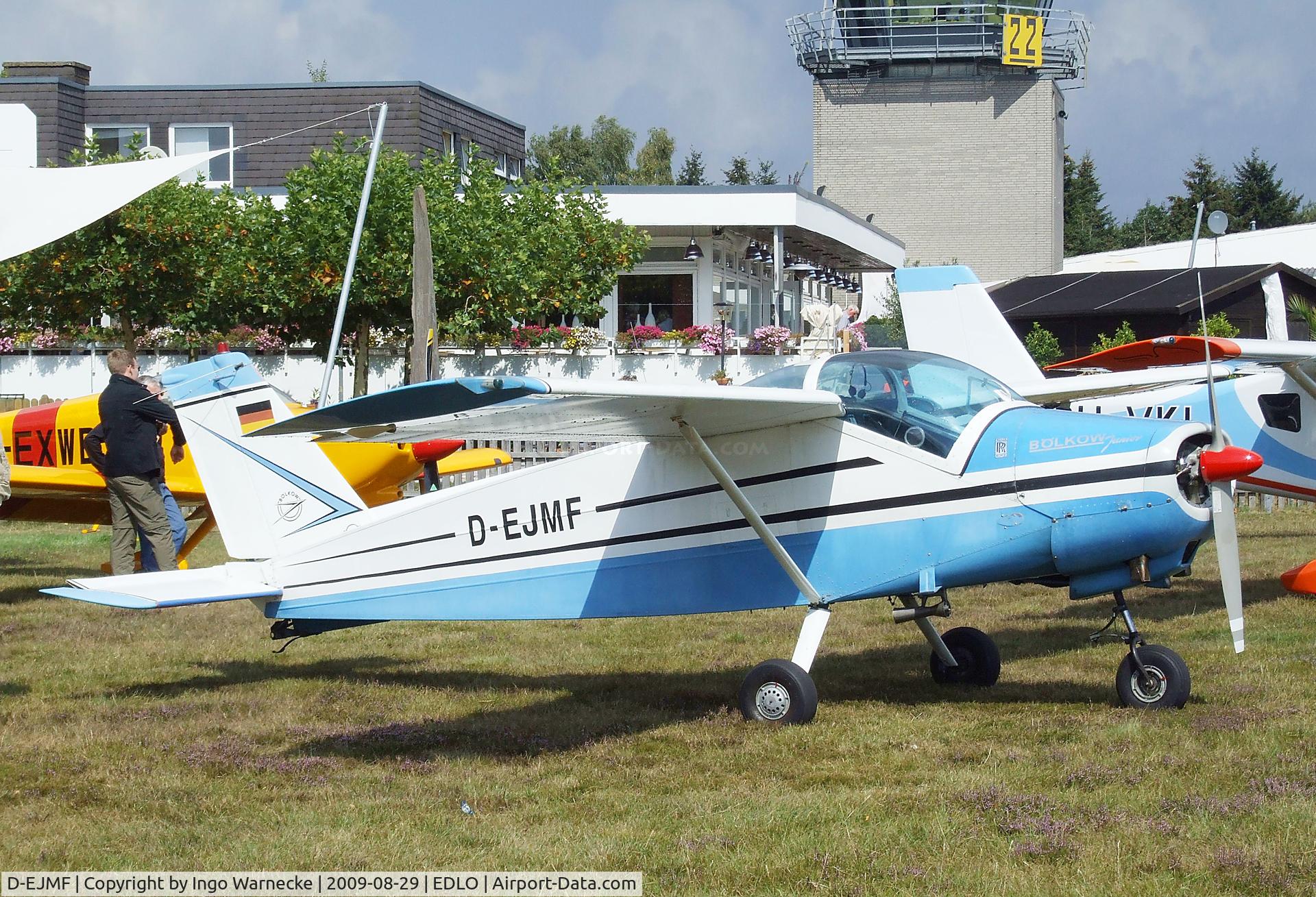 D-EJMF, 1967 Bolkow Bo-208C Junior C/N 656, Bölkow Bo 208C Junior at the 2009 OUV-Meeting at Oerlinghausen airfield