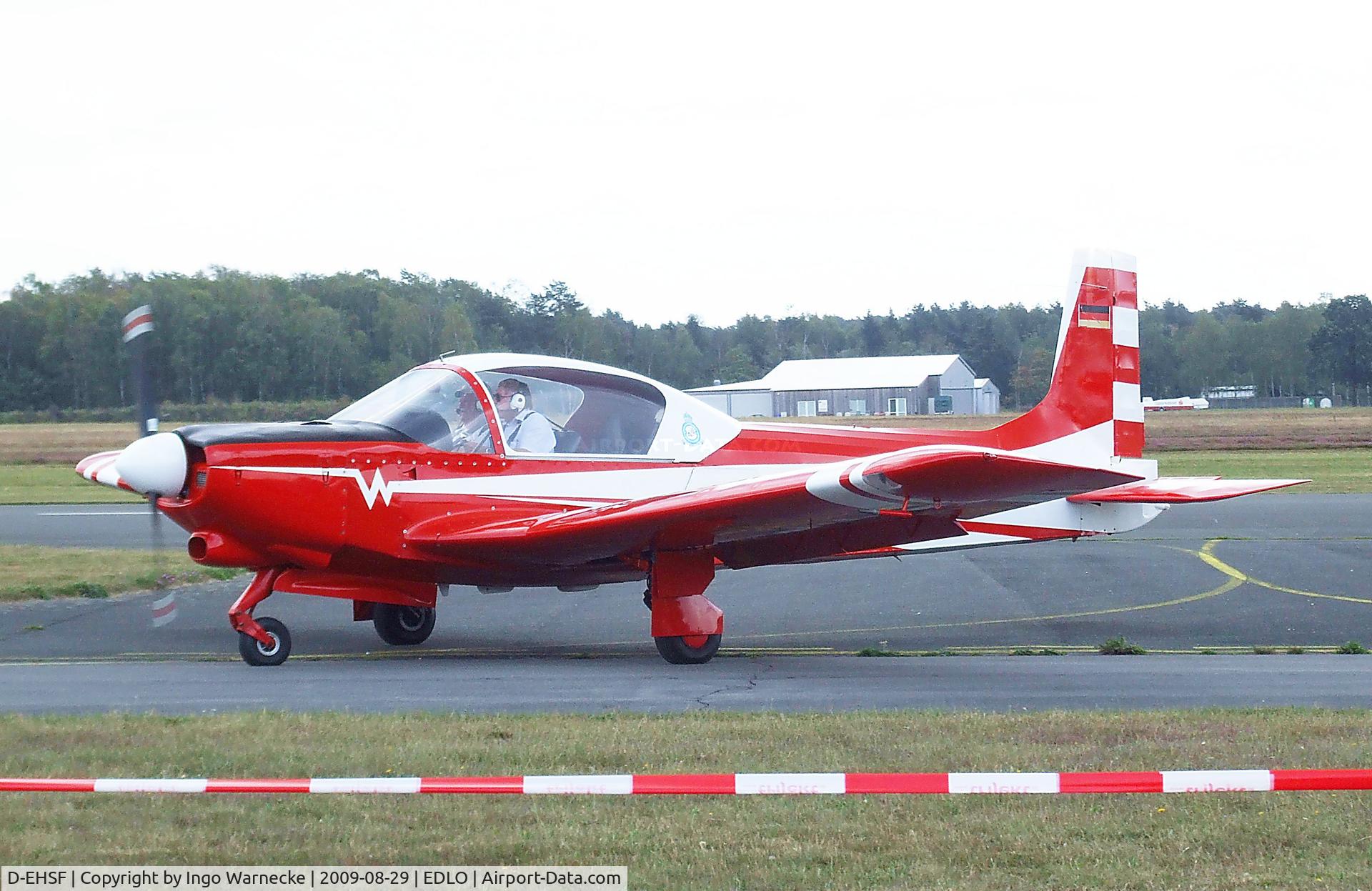 D-EHSF, Wassmer WA-40 Super IV C/N 25, Wassmer WA-40 Super IV at the 2009 OUV-Meeting at Oerlinghausen airfield