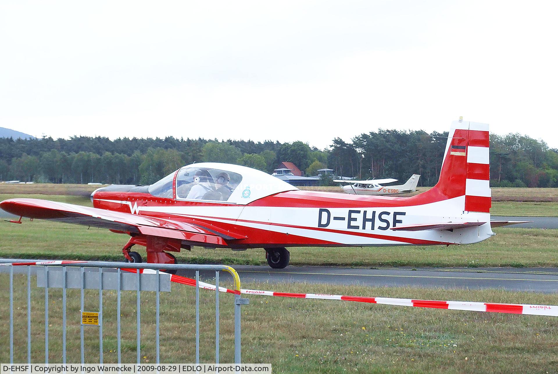 D-EHSF, Wassmer WA-40 Super IV C/N 25, Wassmer WA-40 Super IV at the 2009 OUV-Meeting at Oerlinghausen airfield