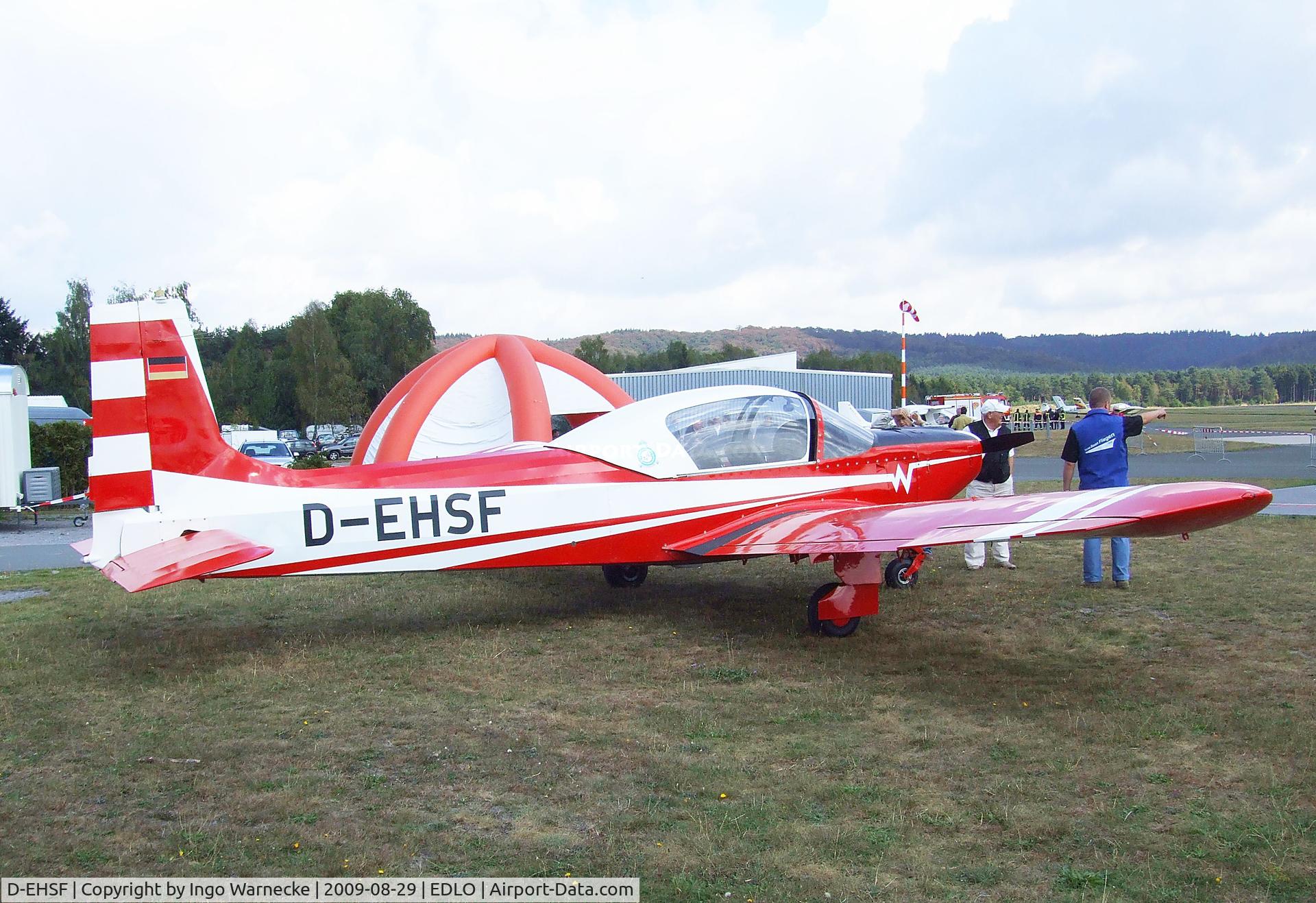 D-EHSF, Wassmer WA-40 Super IV C/N 25, Wassmer WA-40 Super IV at the 2009 OUV-Meeting at Oerlinghausen airfield
