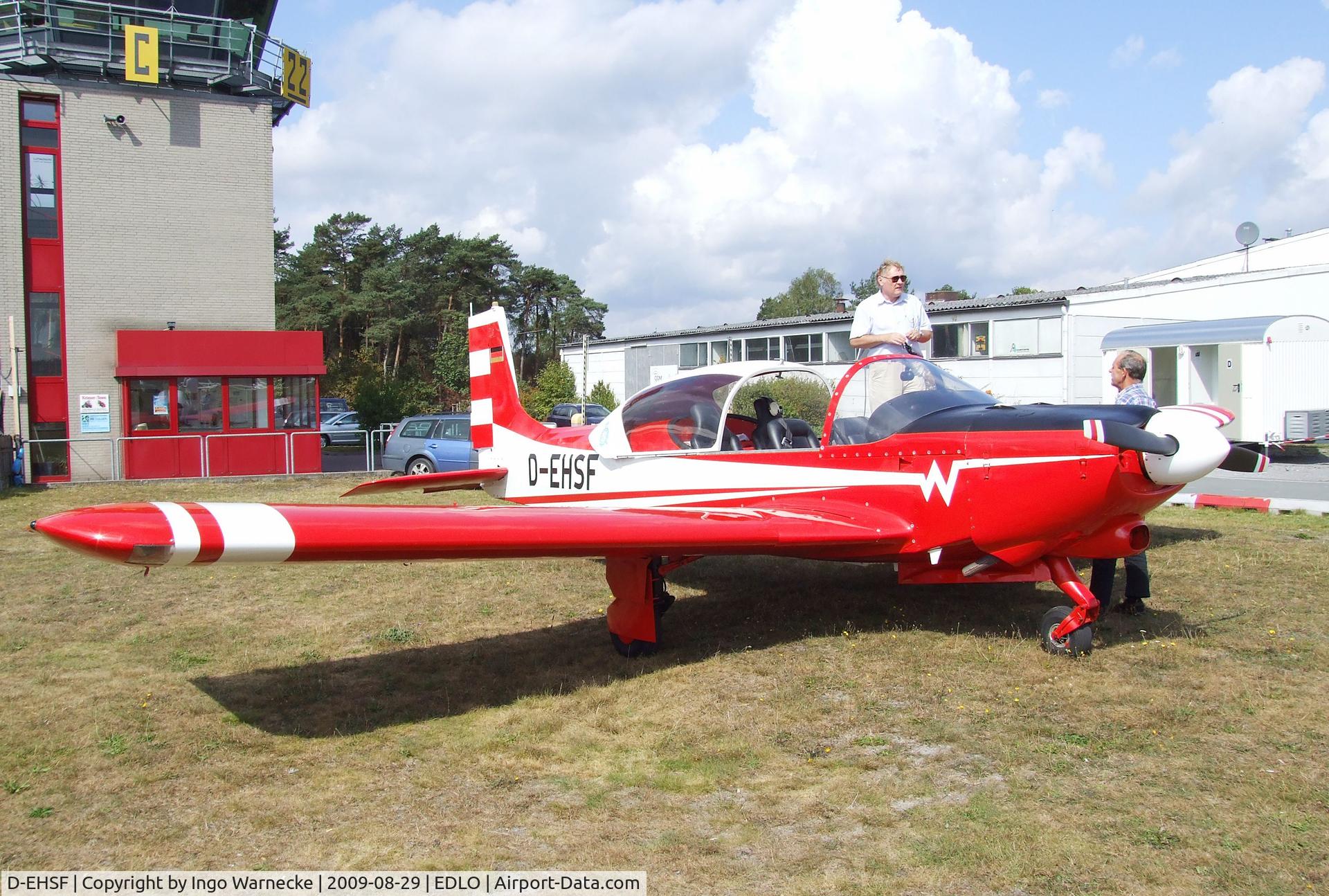 D-EHSF, Wassmer WA-40 Super IV C/N 25, Wassmer WA-40 Super IV at the 2009 OUV-Meeting at Oerlinghausen airfield