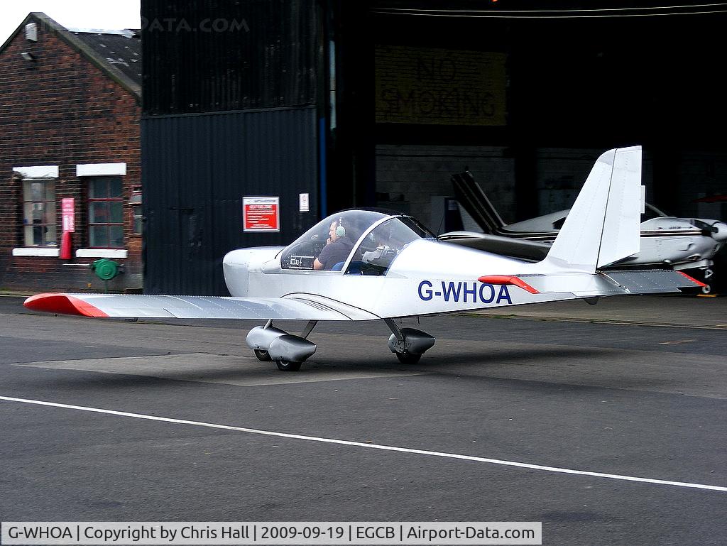 G-WHOA, 2002 Aerotechnik EV-97 Eurostar C/N PFA 315-13967, Barton Fly-in and Open Day