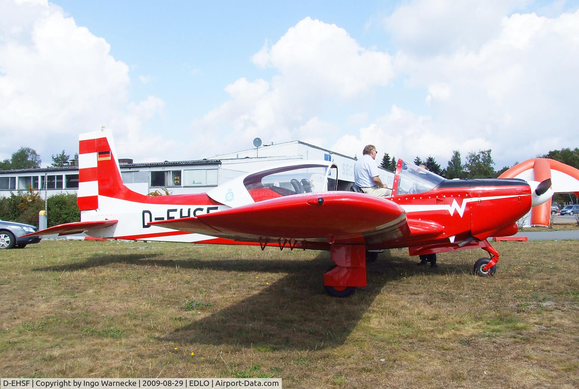 D-EHSF, Wassmer WA-40 Super IV C/N 25, Wassmer WA-40 Super IV at the 2009 OUV-Meeting at Oerlinghausen airfield