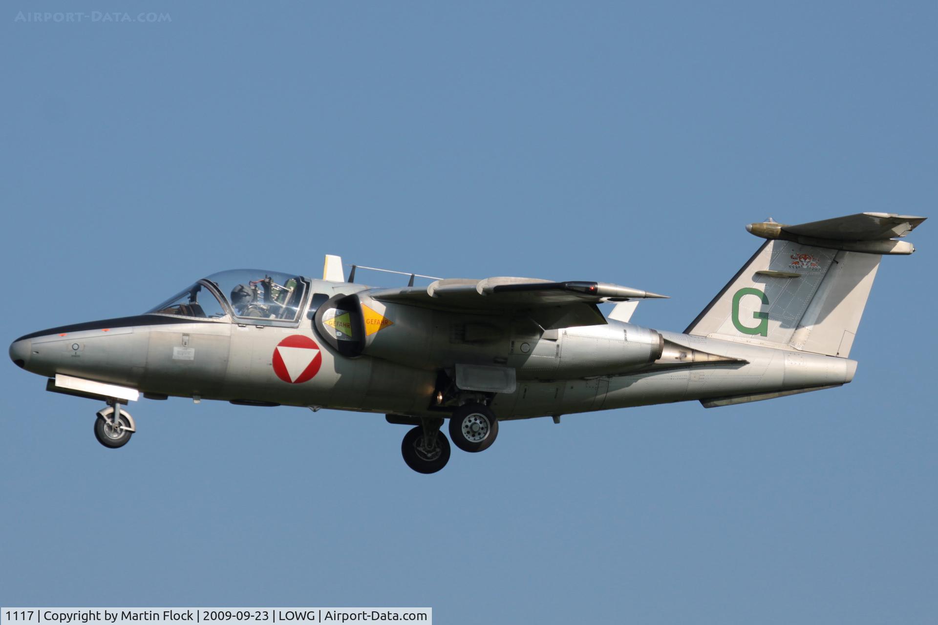 1117, Saab 105OE C/N 105417, .