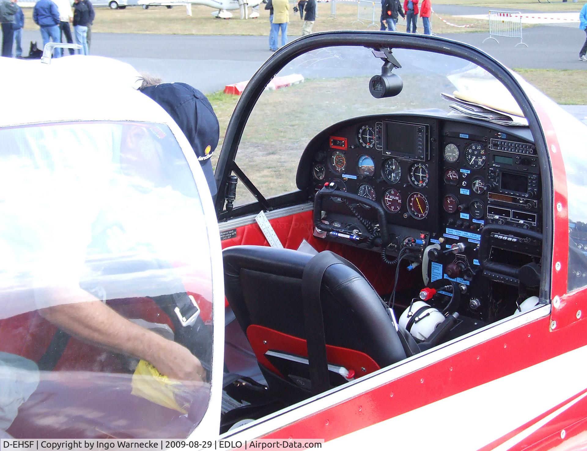 D-EHSF, Wassmer WA-40 Super IV C/N 25, Wassmer WA-40 Super IV at the 2009 OUV-Meeting at Oerlinghausen airfield #c