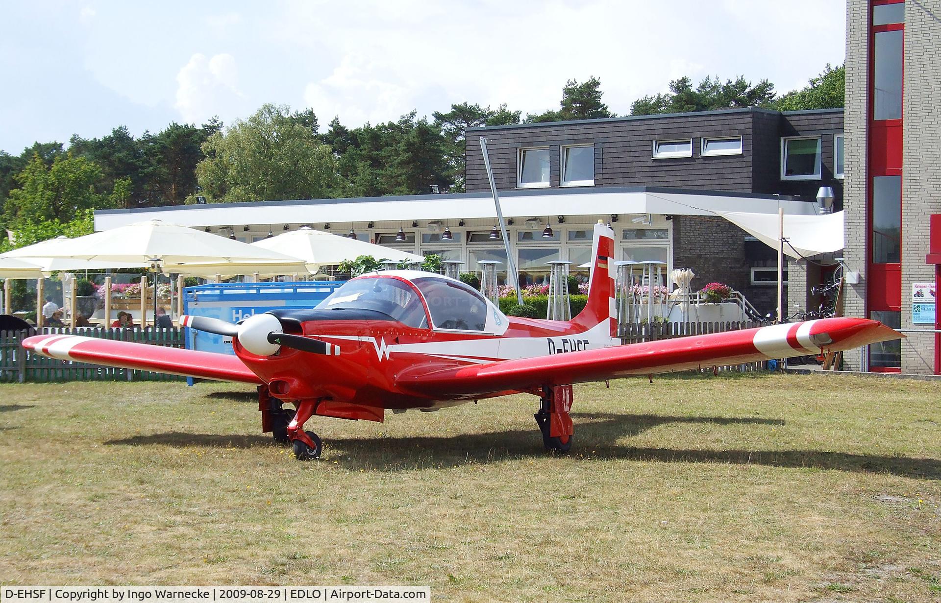 D-EHSF, Wassmer WA-40 Super IV C/N 25, Wassmer WA-40 Super IV at the 2009 OUV-Meeting at Oerlinghausen airfield