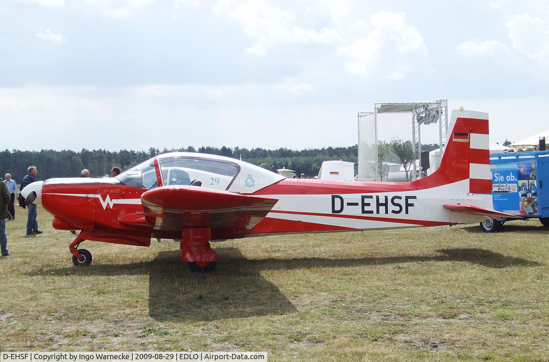 D-EHSF, Wassmer WA-40 Super IV C/N 25, Wassmer WA-40 Super IV at the 2009 OUV-Meeting at Oerlinghausen airfield