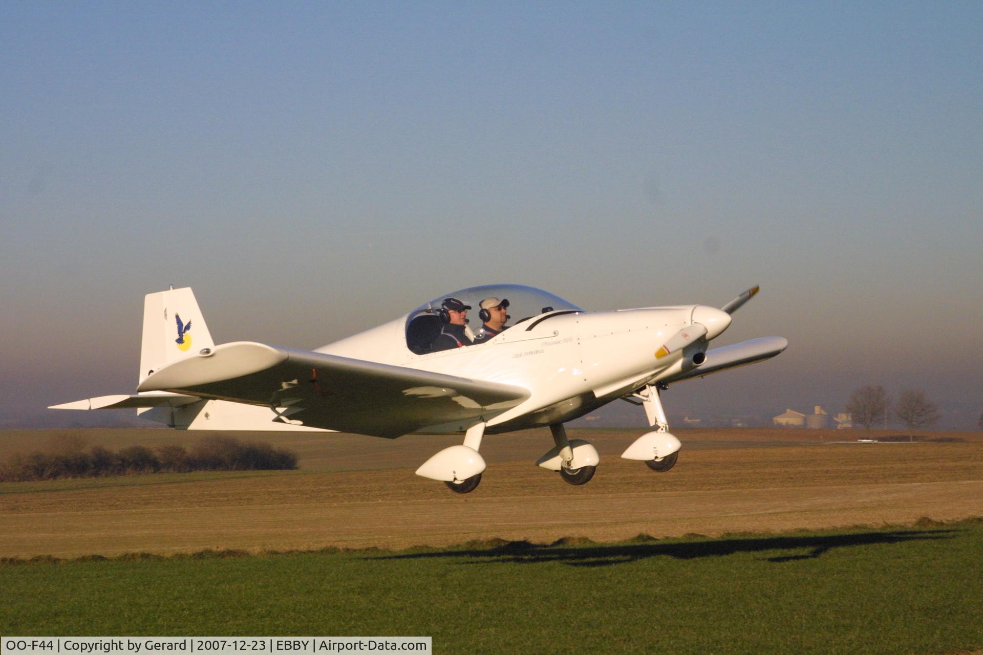 OO-F44, 2007 Alpi Aviation Pioneer 200WF C/N 147, take off at EBBY