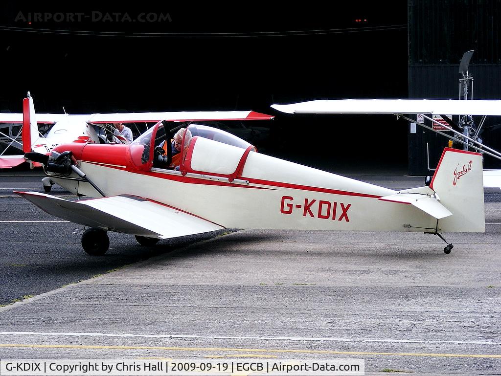 G-KDIX, 1984 Jodel D-9 Bebe C/N PFA 054-10293, Barton Fly-in and Open Day
