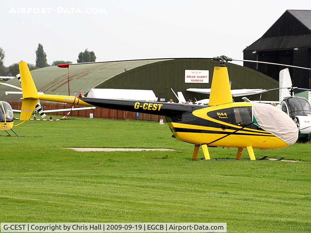 G-CEST, 2004 Robinson R44 Raven C/N 1424, Barton Fly-in and Open Day