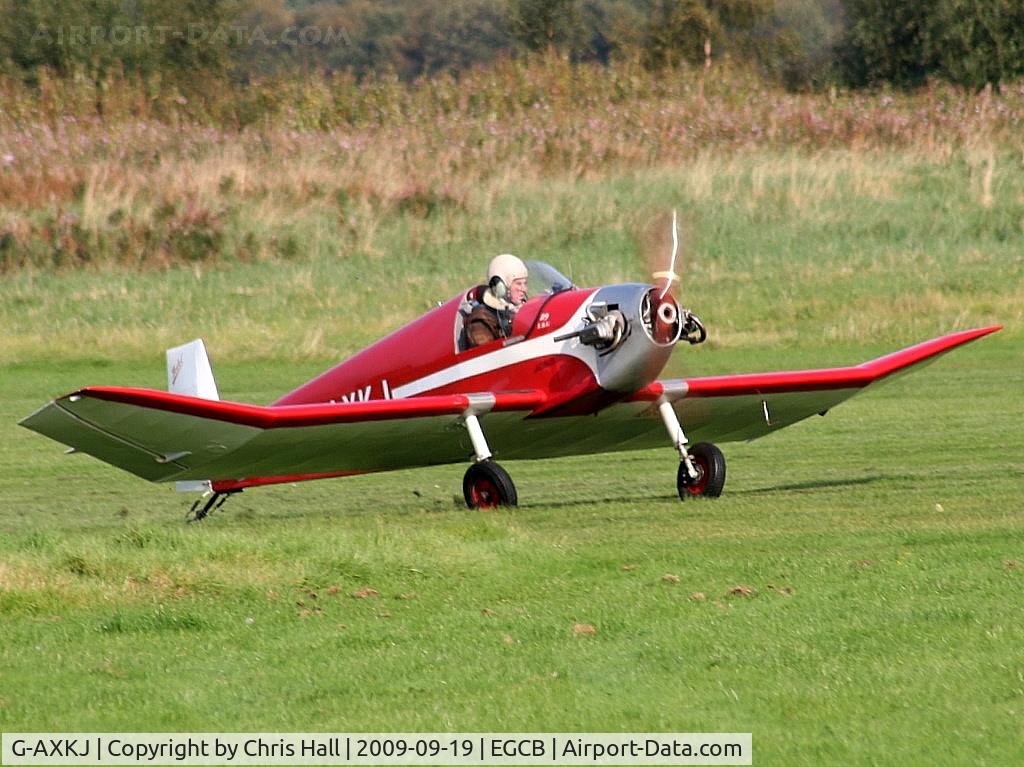 G-AXKJ, 1970 Jodel D-9 Bebe C/N PFA 941, Barton Fly-in and Open Day