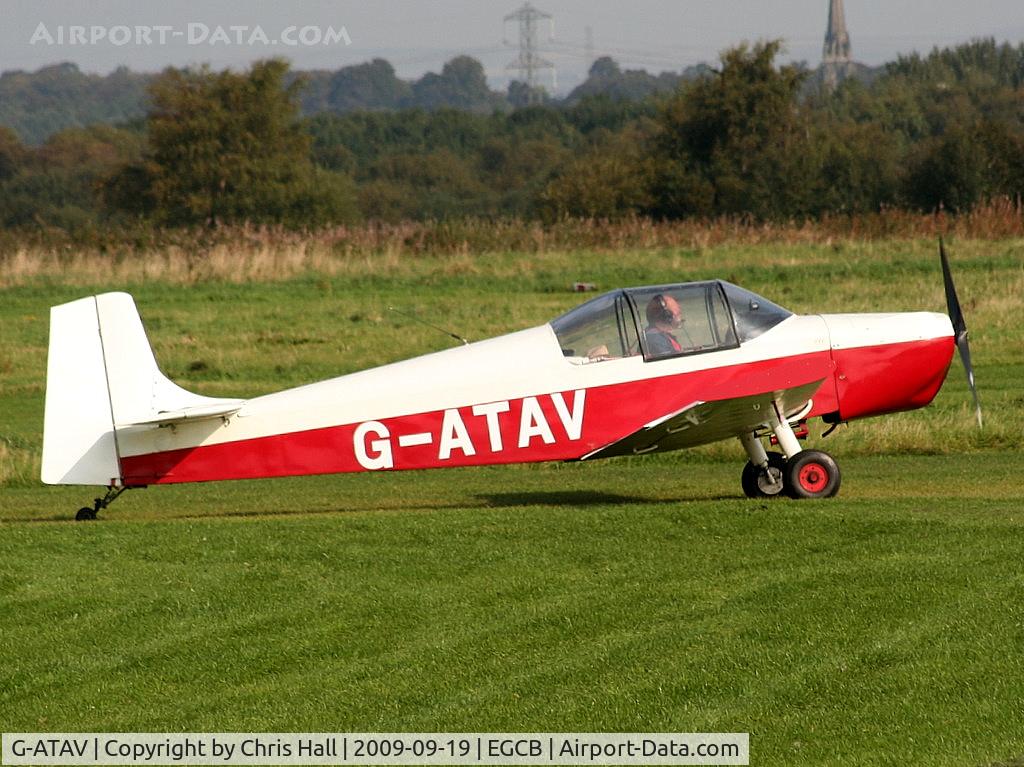 G-ATAV, 1965 Druine D.62C Condor C/N RAE/611, Barton Fly-in and Open Day