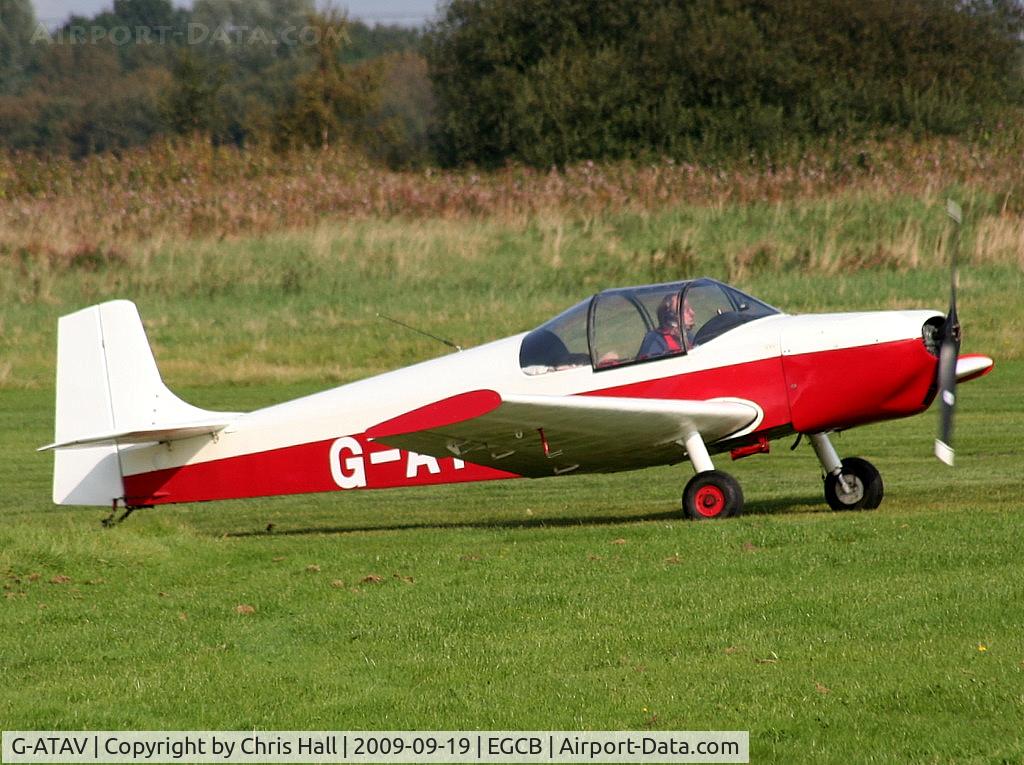 G-ATAV, 1965 Druine D.62C Condor C/N RAE/611, Barton Fly-in and Open Day