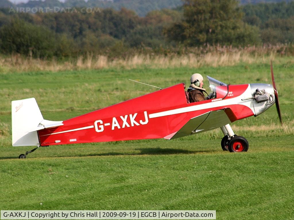 G-AXKJ, 1970 Jodel D-9 Bebe C/N PFA 941, Barton Fly-in and Open Day