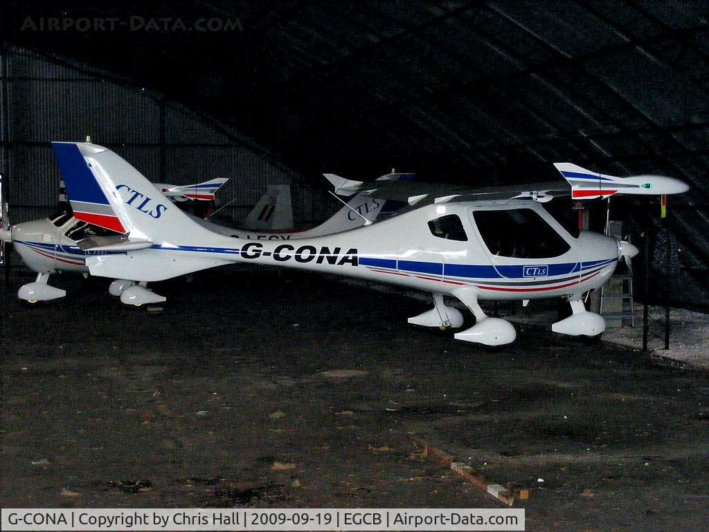 G-CONA, 2009 Flight Design CTLS C/N F-09-02-13, Barton Fly-in and Open Day