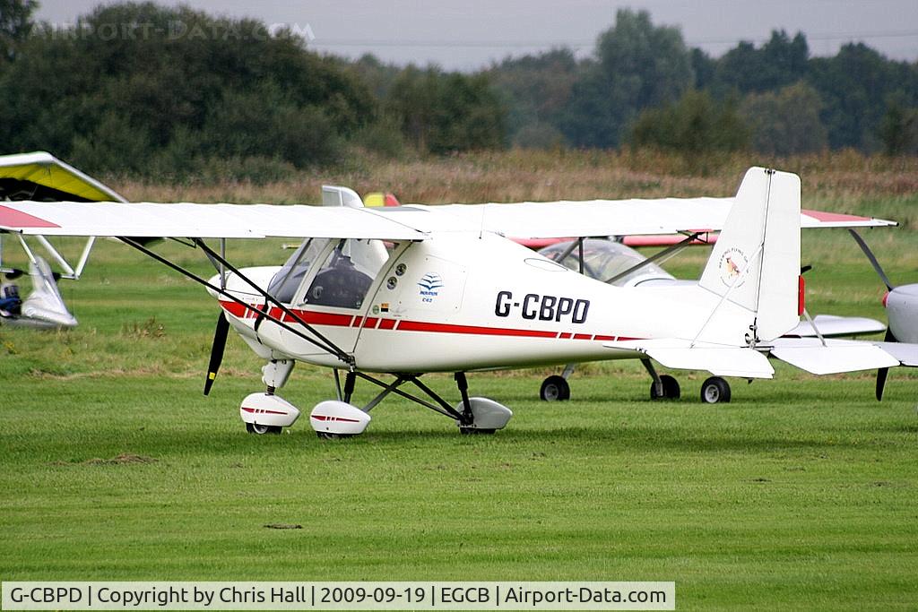 G-CBPD, 2003 Comco Ikarus C42 FB UK C/N PFA 322-13863, Barton Fly-in and Open Day