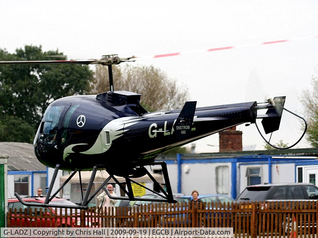 G-LADZ, 1993 Enstrom 480 C/N 5001, Barton Fly-in and Open Day