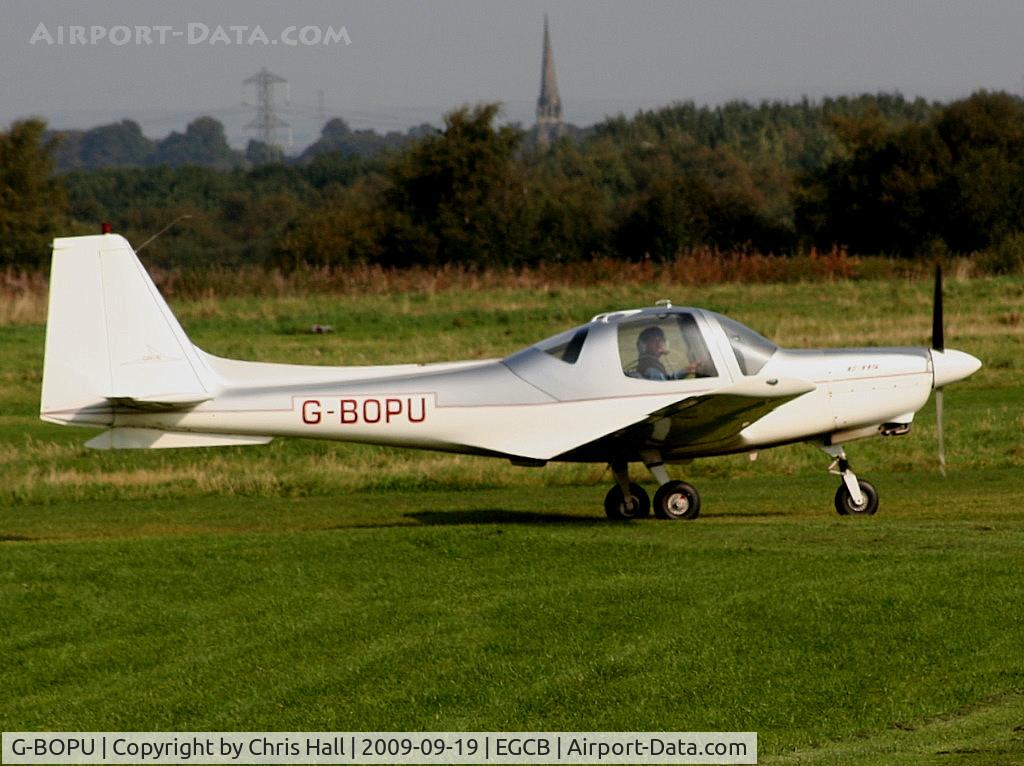 G-BOPU, 1988 Grob G-115 C/N 8059, Barton Fly-in and Open Day
