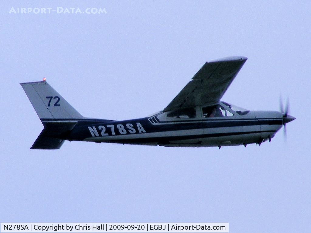 N278SA, 1974 Cessna 177RG Cardinal C/N 177RG0571, early morning departure