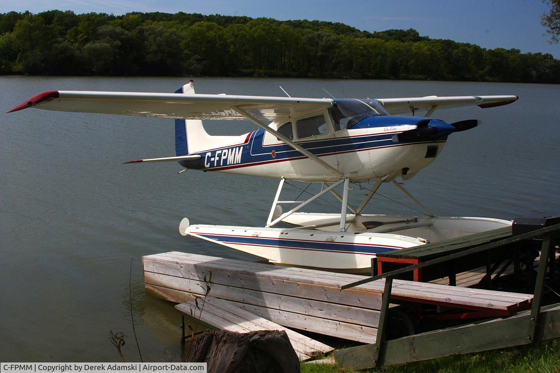 C-FPMM, 1960 Cessna 180C C/N 50814, Located on Grand River, Caledonia, Ontario, Canada