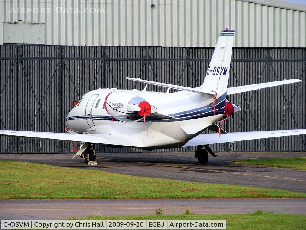 G-OSVM, 2008 Cessna 560XL Citation XLS C/N 560-5770, SVM Aviation Ltd