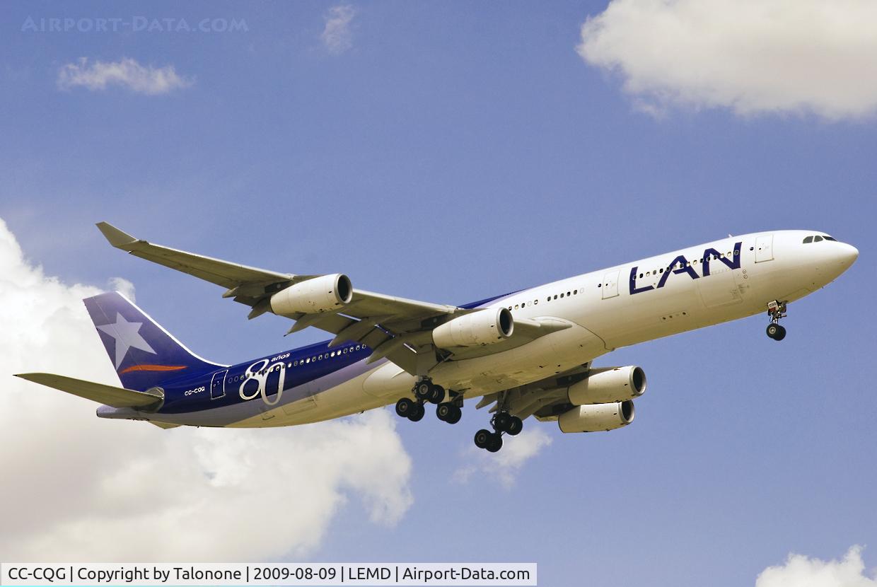 CC-CQG, 1997 Airbus A340-313X C/N 167, Gear down, flaps down...what next?
