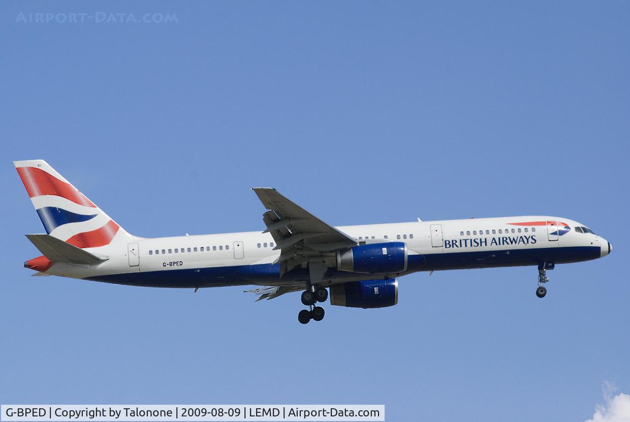 G-BPED, 1991 Boeing 757-236ET C/N 25059, BAW