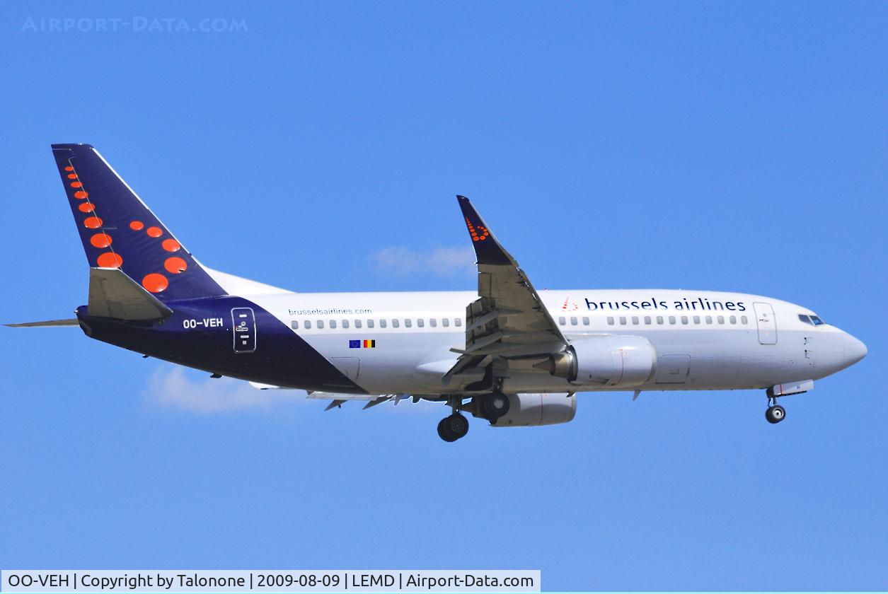 OO-VEH, 1998 Boeing 737-36N C/N 28571, From Brussles with love