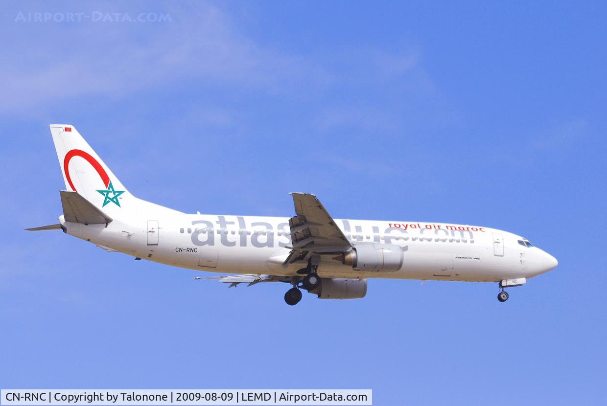 CN-RNC, 1994 Boeing 737-4B6 C/N 26529, Atlas Blue-Marocco
