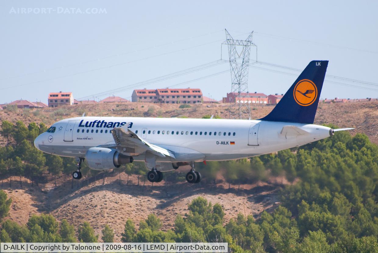 D-AILK, 1997 Airbus A319-114 C/N 679, Lufthansa