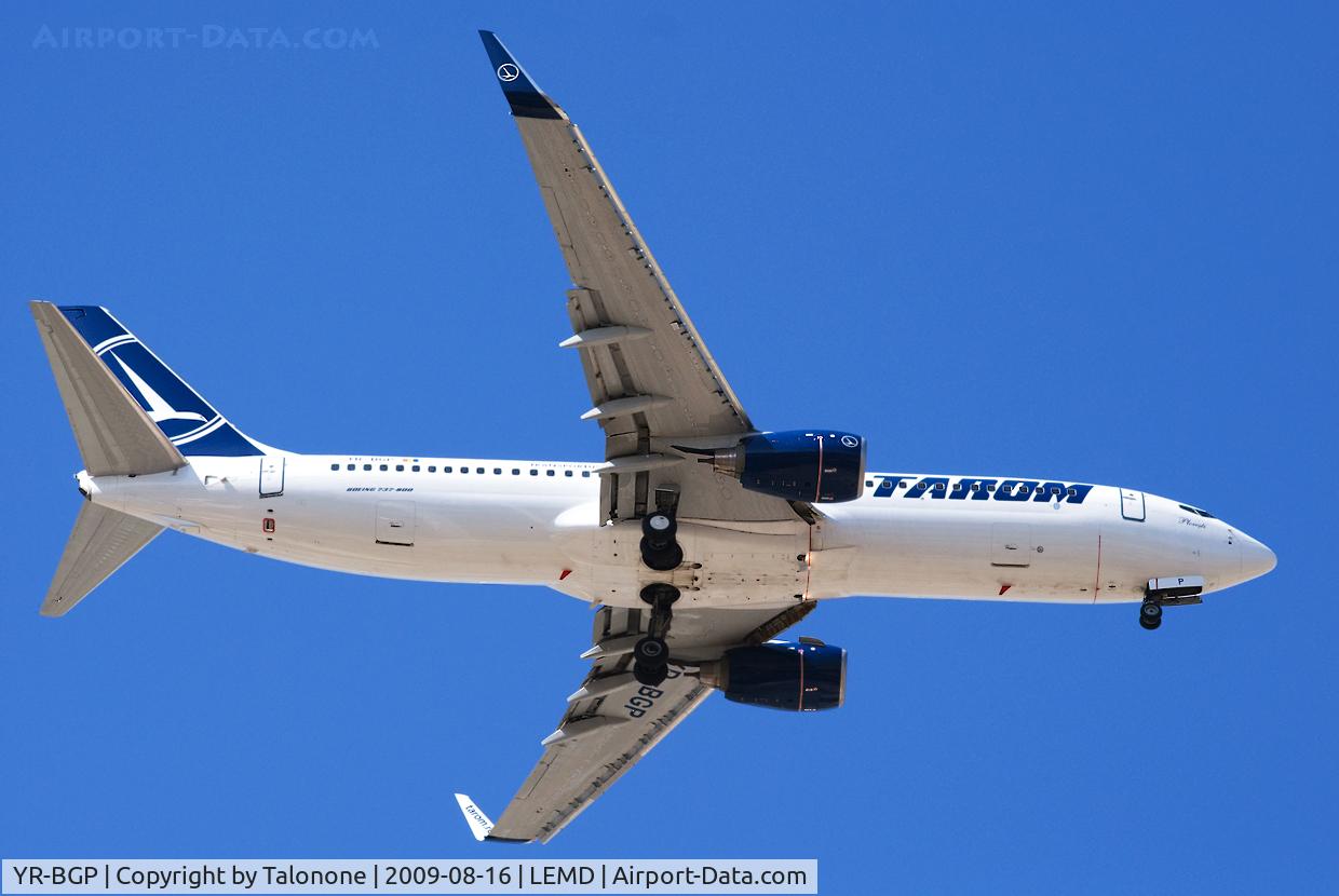 YR-BGP, 2008 Boeing 737-86J C/N 37740, TAROM B737-800