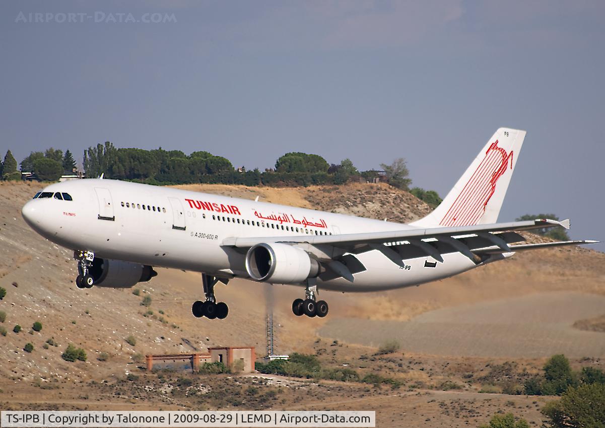 TS-IPB, 1990 Airbus A300B4-605R C/N 563, TunisAir